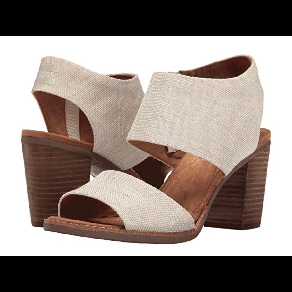 Toms Majorca Cutout Sandals in Natural Yarn Dye